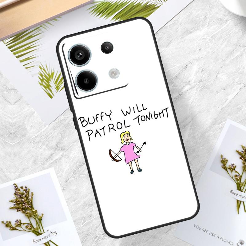 Buffy the Vampire Slayer Case For Xiaomi Redmi Note 13 Pro 12 11 10 9 9S 10S 11S 12S Cover For Redmi 12C 9C 10C 13C