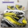 Alemannia Aachen Pattern Bedding Home Decoration Birthday Gift ( 1 duvet cover + 2 pillowcase, without core),fan merchandise.