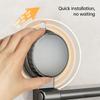 Versatile Suction Cup Mounted Rack For Holding Tissue Rolls Dishcloths And Small Utensils Kitchen Accessory