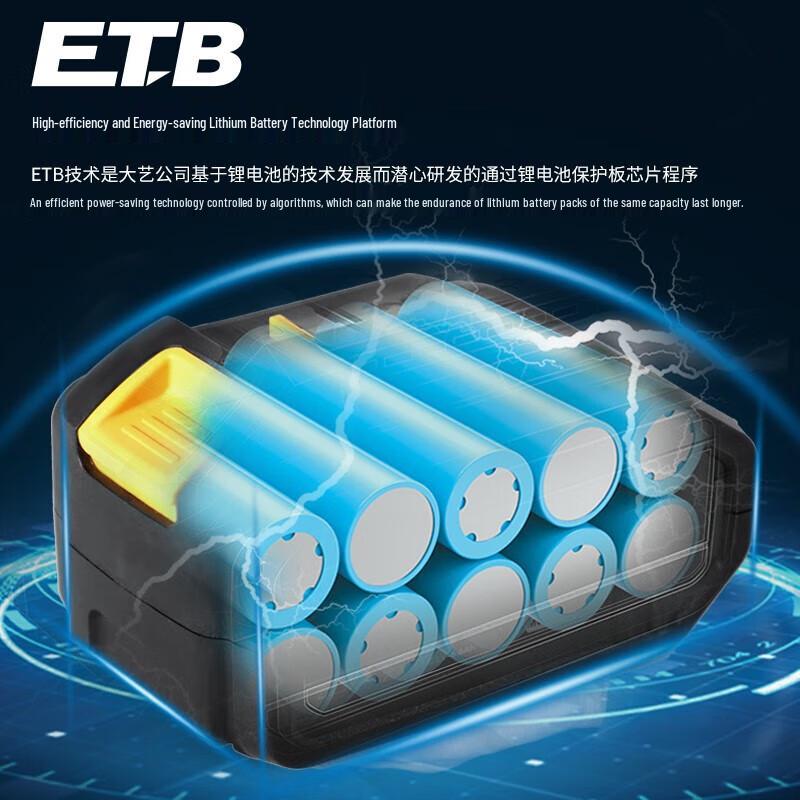 Dayi 20V Brushless Cordless Impact Wrench CN Plug (adapter Included)