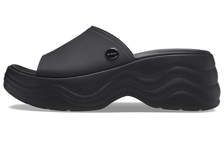 Crocs Skyline Slide Sandals  Black  Women s 208182-001 39-40