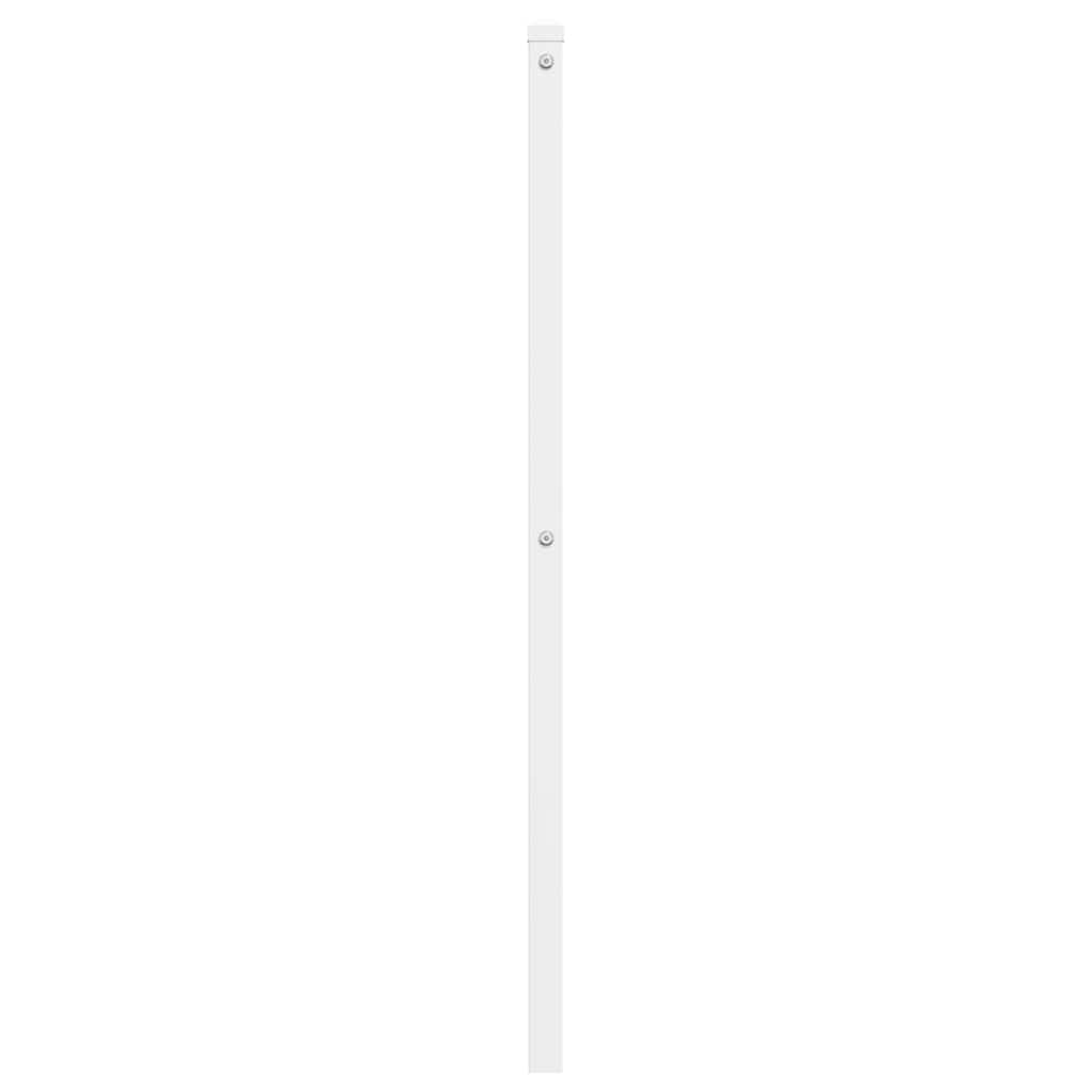 Vidaxl Metalowe Wezgłowie, Białe, 180 Cm
