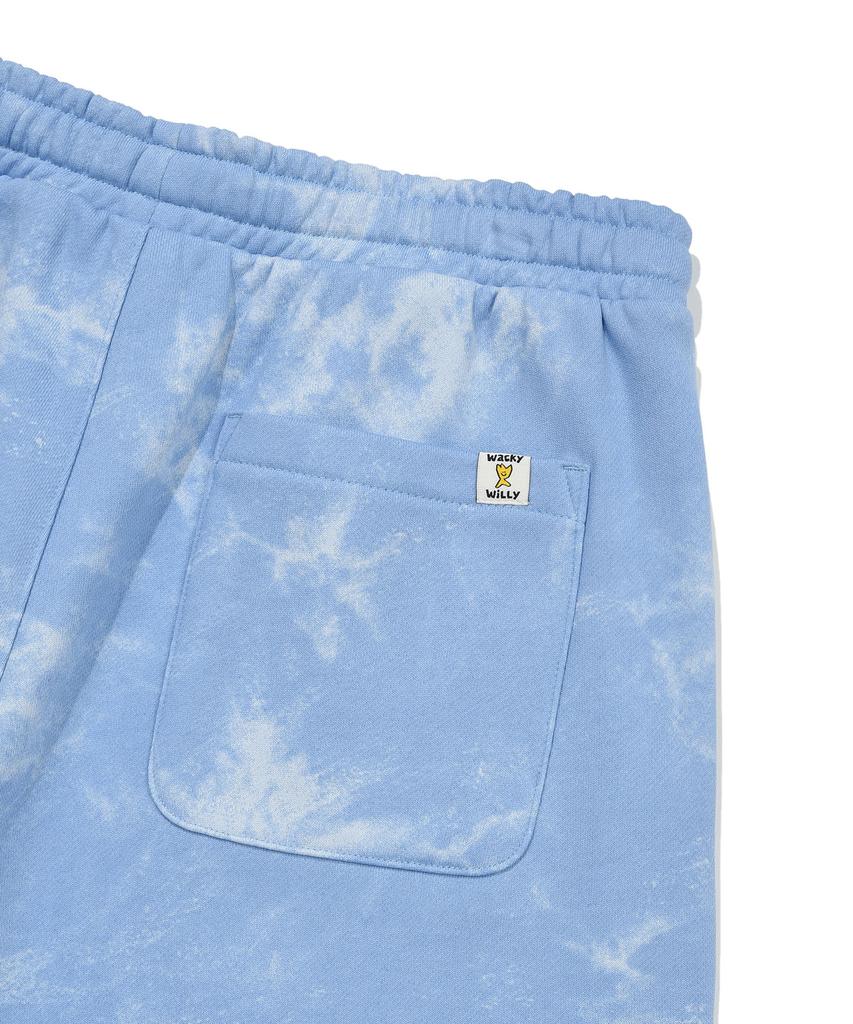 WACKY WILLY Basic Sweat Shorts Blue