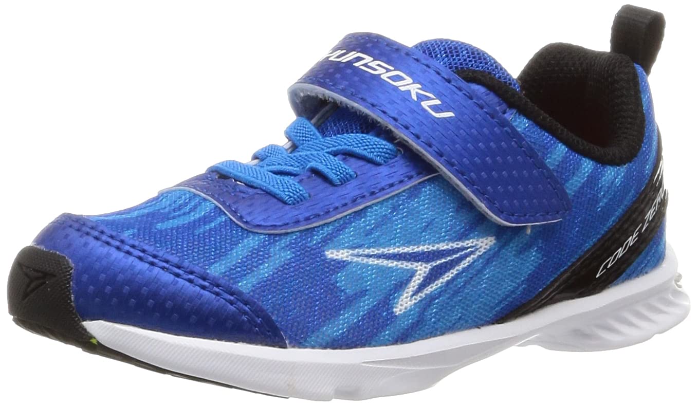 

Shunsoku Athletic SJJ cm Sneakers, Shoes, Lightest, 16-25cm, 2E, Kids, Boys, Girls, 0570, Blue, 19.0 синий