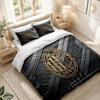 Bedding Set 1 Duvet Cover 2 Pillowcases AC Milan Print Bedroom Home Decoration