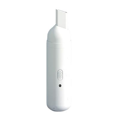 Auto Staubsauger Geräuscharm USB-Aufladung Mini Handstaubsauger Kabellos Weiß