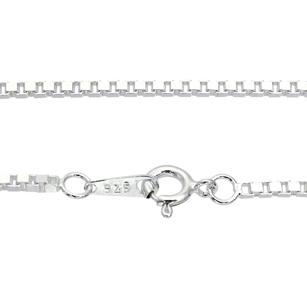 Venetian Chain Sterling Silver 45cm [Sears] Necklace, (SV 925), 1.8mm width, length, SV200-45