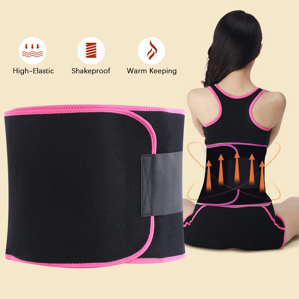 Fitness Slimming Waist Shaper Body Support Waist Trainer Adjustable Waist Belt for SportL: