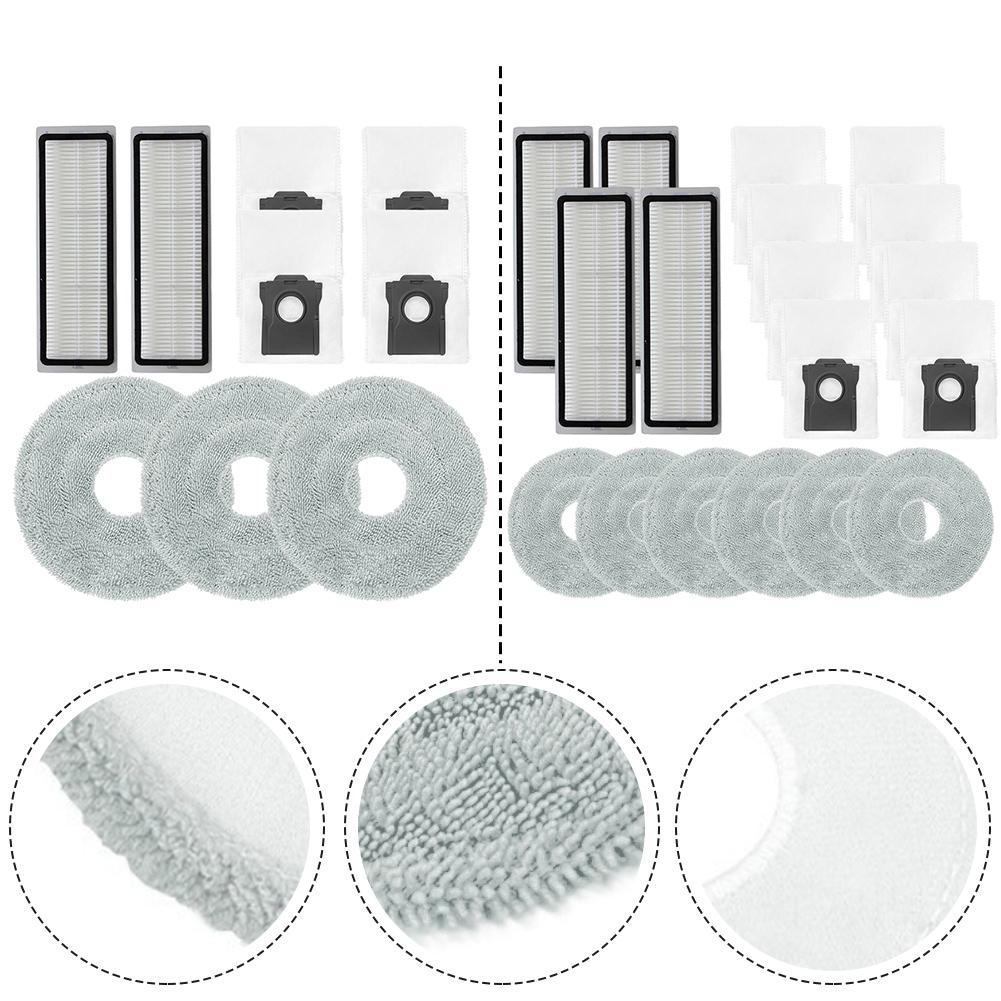 For Cecotec For Conga X100 / X100 For X-Treme Brush Filter Mop Cloth Dust Bag Replacement Parts Household Cleaning Tools