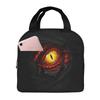 Eyes of The Evil Dragon Insulated Lunch Bag The Nightmare Before Christmas Portable Thermal Cooler Lunch Box Container Tote Bags