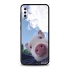 Cute little Pink Pig Phone Case For Samsung A54 A52 A24 A14 A50 A70 A10 A40 A20S A20E A06 A12 A22 A34 A42 A32 5G A04s A16 Cover