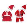 Kid Newest Boys Girls Christmas Santa Claus Dress Set Outfit Costume Xmas For