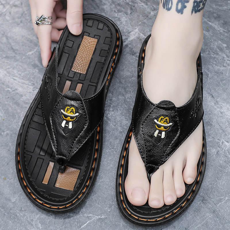 38-45 New Summer Shoes for Men Slippers Flip Flops Luxus Designer Tênis Masculino Beach Shoes for Boy in House Slippers Casual