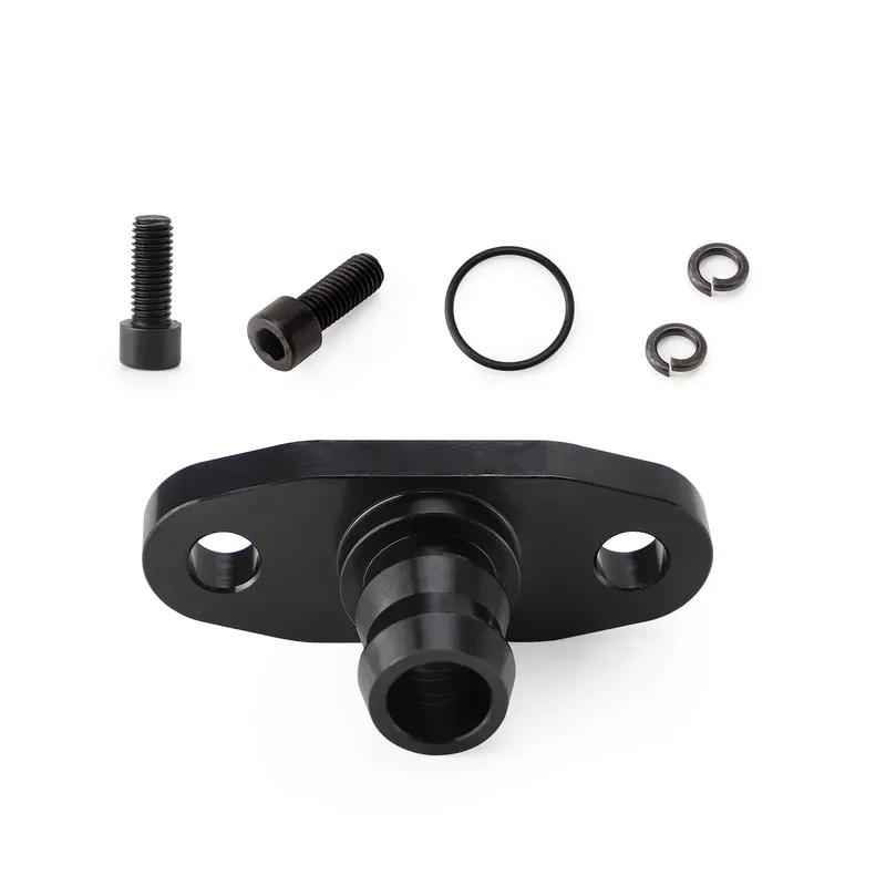 An10 2" 51 elektrischer Turbo Prozess Leckdicht Turbo Ölrücklauf Ablass Rücklauf Flansch Adapter Für garrett T3 T4 GT28 GT30 GT35 T25