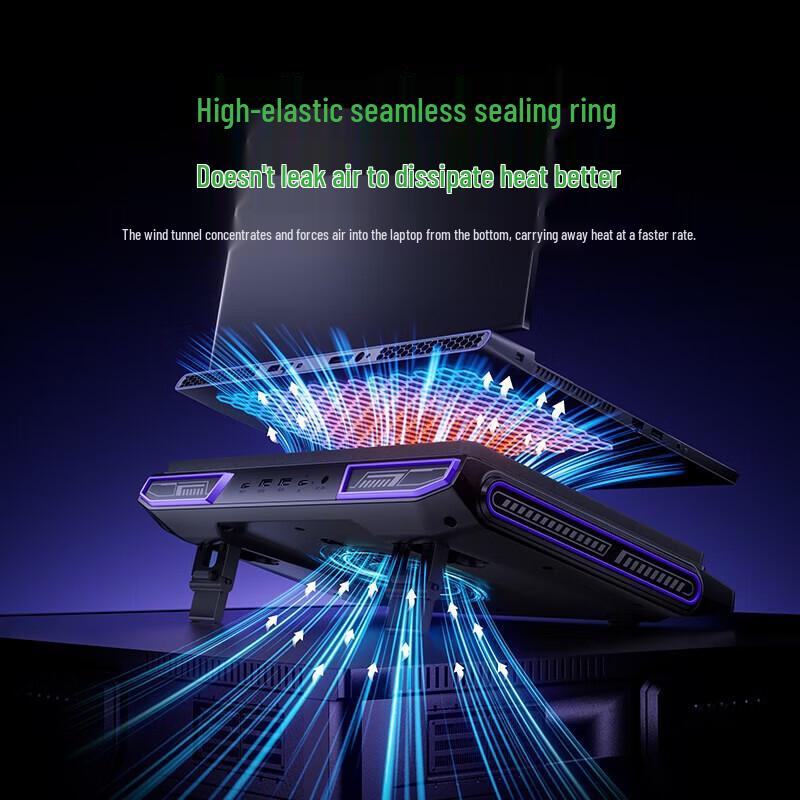 llano V10 Pro RGB Gaming Laptop Cooling Pad