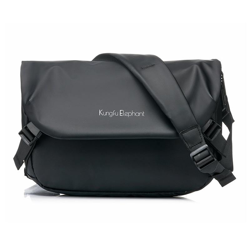 Modna Torba Trendy Męska Torba Kurierska Torba na Ramię Wodoodporna Torba na Klatkę Piersiową Tkanina Oxford Odporna na Zużycie Bagaż Podróżny na Zewnątrz