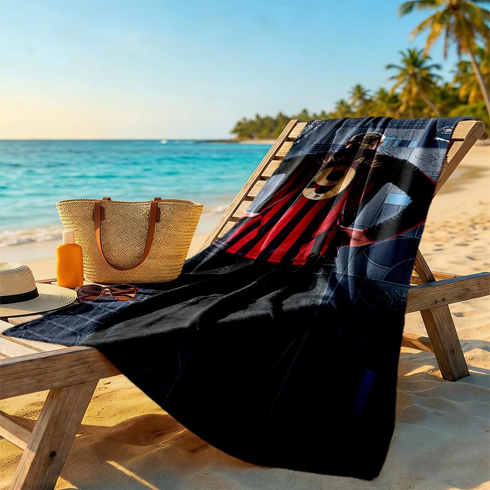 Haaland Strandtuch Schnelltrocknend Weiche Mikrofaser Bequem Leicht Geeignet für Schwimmen, Fitnessstudio, Camping, Yoga Urlaub