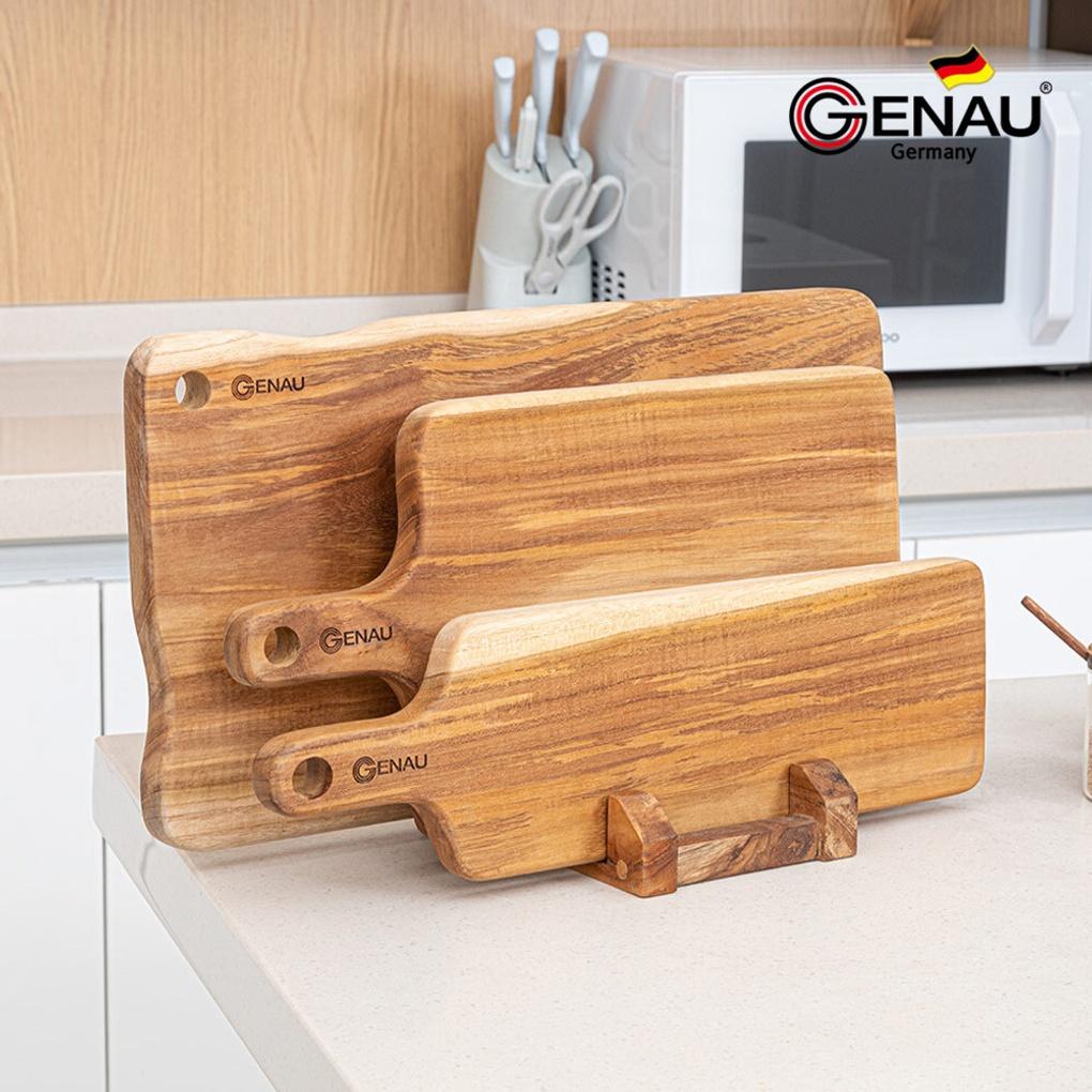 

[HOT DEAL][GENAU] Jenau Teak Wood Cutting Board 4-Piece Set