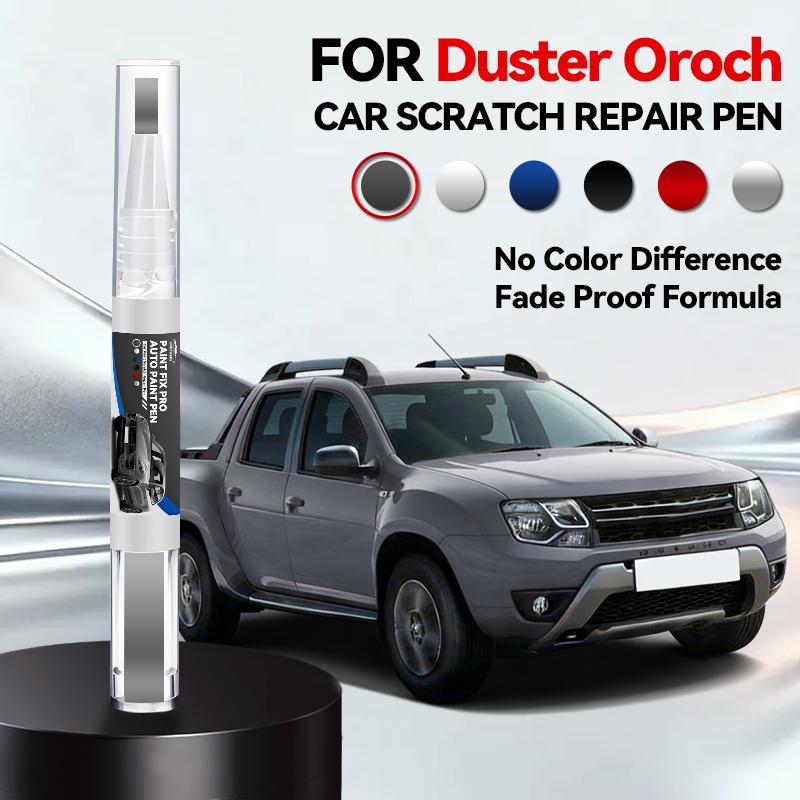 Car Paint Repair Pen For 2015-2023 Renault Duster Oroch Paint Scratch Repair Accessories Fire Red Pearl Black Glacier White