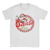 Dabbing Christmas Santa Says 67 T-Shirt Summer  100 Cotton T Shirts For Couple Leisure Casual Short Sleeve Funny Clothing