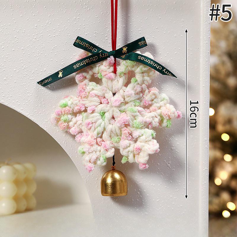 Christmas Decoration Hanging Bell Christmas Tree Home Party Bell Red Fruit Pendant Car Decoration Christmas Party Wall Decor