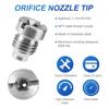 Foam Sprayer Orifice Set Sprayer Orifice Nozzle and Foam Maker Meshes Set Replacement Part with Cleaning Tool Straw Filter