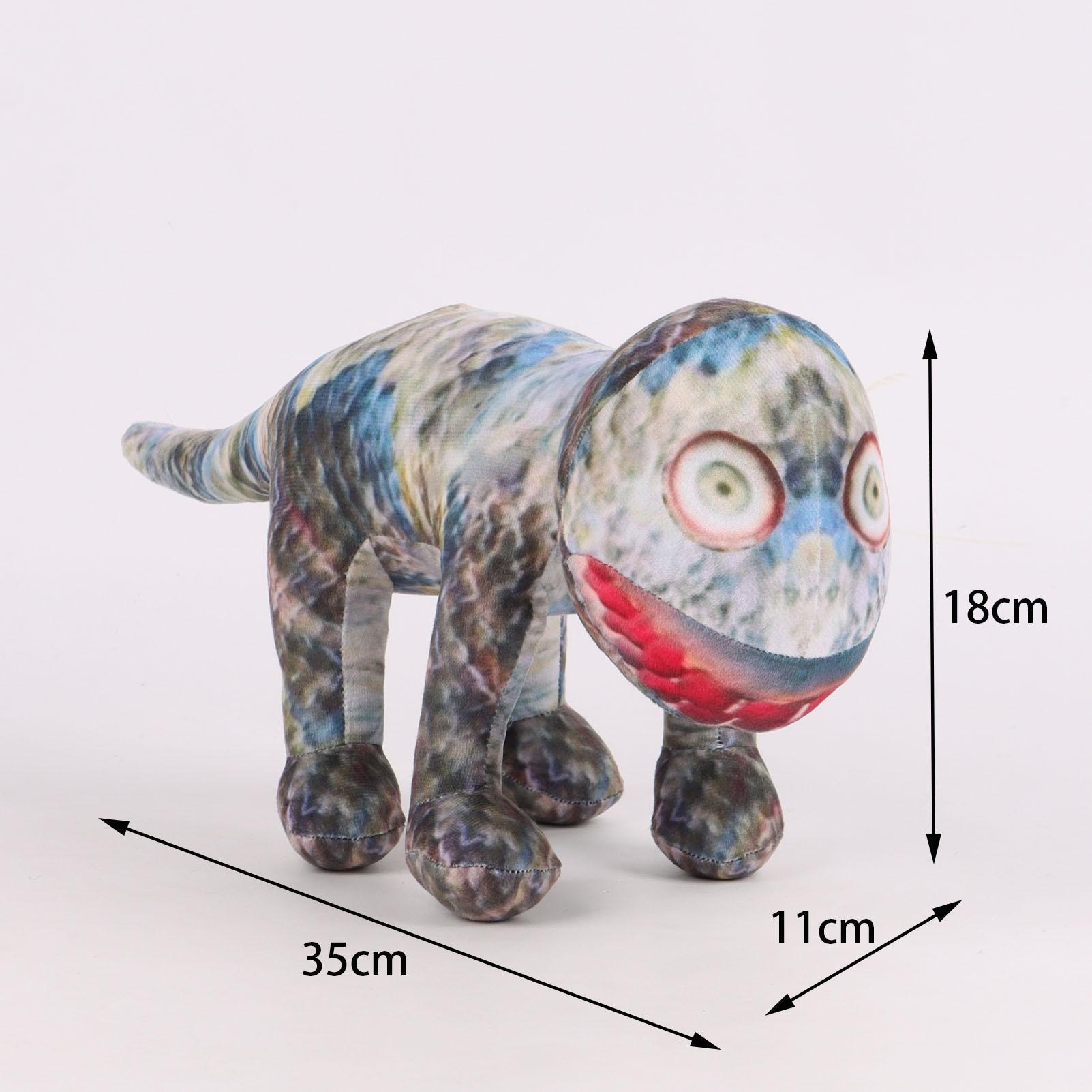 

2024 Zoonomaly 2 плюшевые игрушки Ящерица Страус Кролик хлопковая плюшевая игрушка