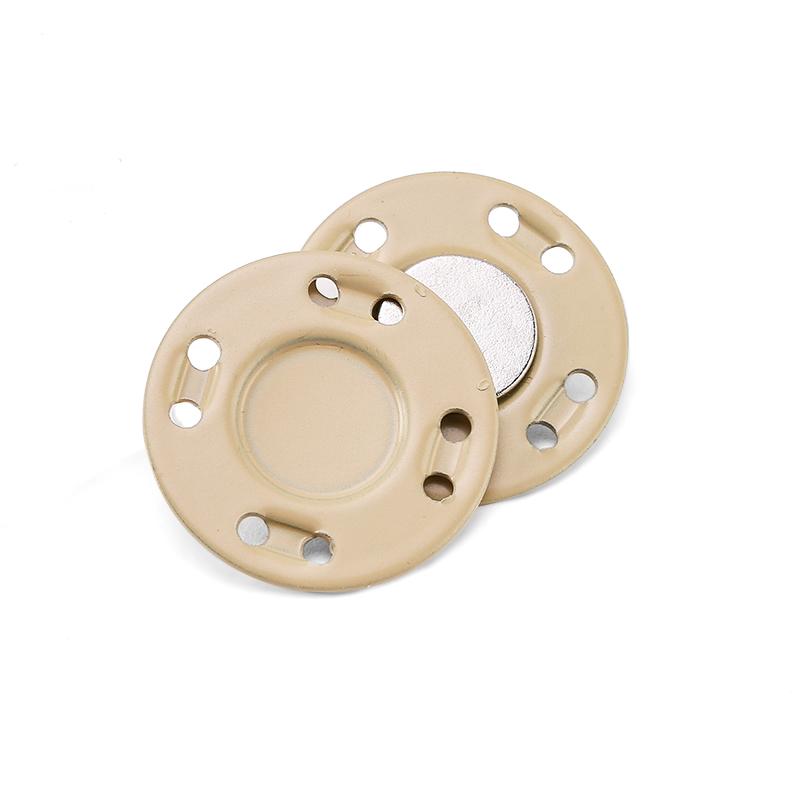 5 Pairs Sewing Metal Buttons Magnet Stone Colorful Automatic Magnetic Snap Buttons Invisible Suitcase Bag Coat Buckle Diy Craft