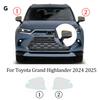 For Toyota Grand Highlander 2024 2025 Headlight Rearview B Pillars Door Handle Protective Film TPU Pre-cut PPF Anti-Scratch Bra