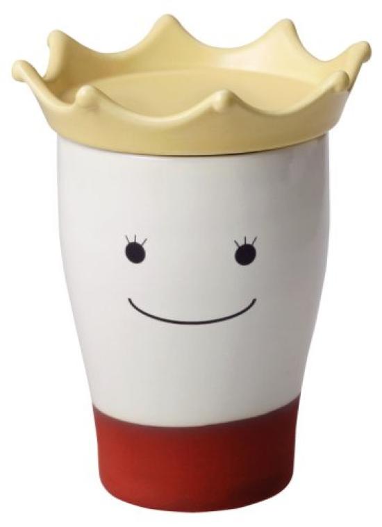 

Sun Art Interesting Tableware Empire with Lid Tokoname Beer Princess Tumbler 350cc White Beer Ware SAN1550-WG белый