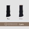 Women's Five-Finger Yoga Socks - Pure Cotton, Odor-Resistant, Sweat-Absorbent, Breathable, Antibacterial, Mid-Calf Toe Socks for Autumn/Winter.