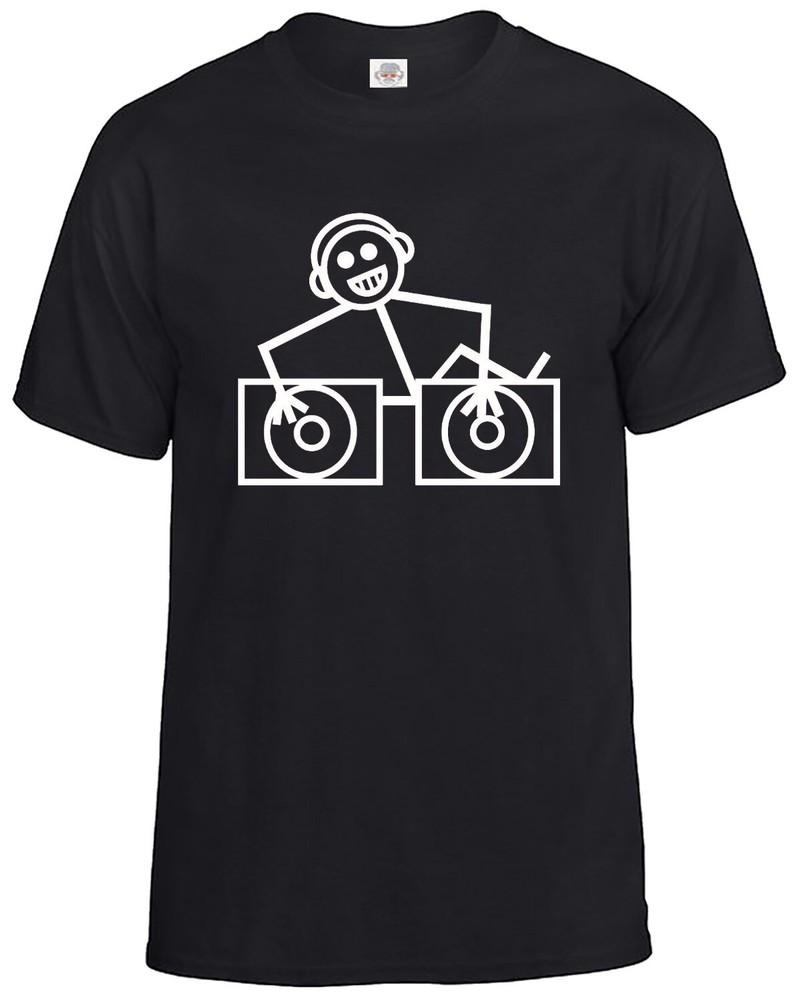 Dj Club Dance Tshirt Mens Rave Music House Cool Funny Hooj Choons Tunes Top