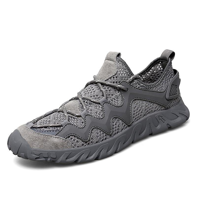 Men's Shoes, Summer Trend Hollowed Out Breathable Mesh Shoes, Casual Sports, Men's Cool and Fashionable Casual Shoes