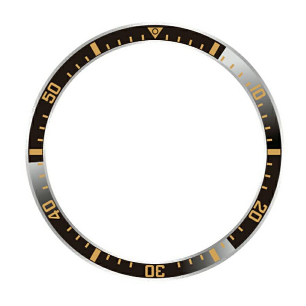 For Samsung Galaxy Watch 7 6 5 4 44mm Bezel Ring Anti Scratch Aluminum Alloy Adhesive Cover