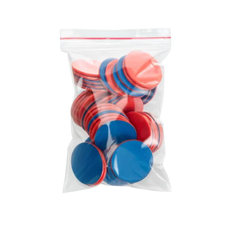 

Montessori 25Mm Red Blue Two Color Counters For Kids Math Educational Teaching Supplies Helping Kids Learn Mathematics