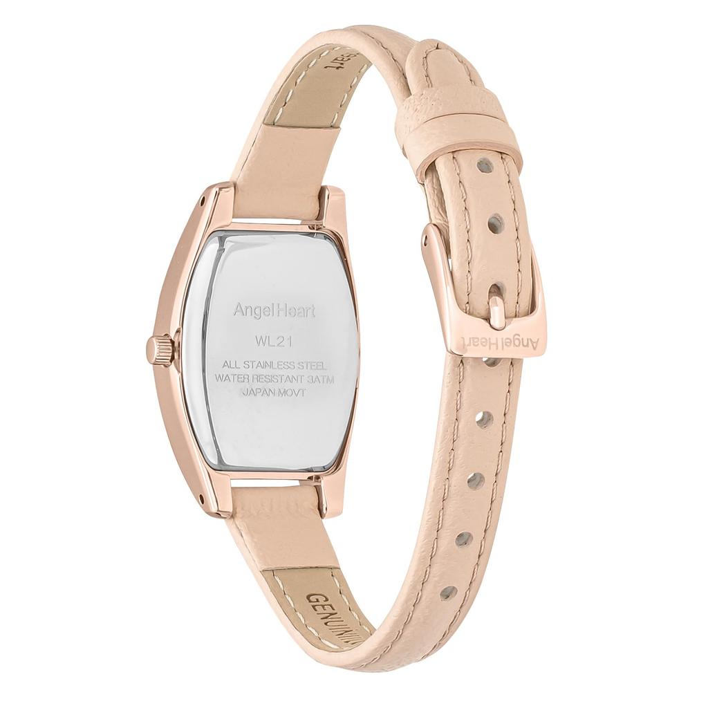 AngelHeart Lau Sports Quartz 3 ATM Water Mineral White Pearl Women's Watch, Movement, Resistance, Glass, Dial, WL21P-PK-Q-AM [Authentic]