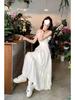 Women's Summer Sweet French Waist-Slimming Sling Dress