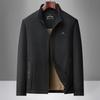 New Aolifeng Middle-aged Men's Stand-Link Jacket Business Casual Spring and Autumn Jacket Top