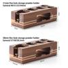 51/58mm Coffee Tamper Station Portafilter Holder Wooden Base Stand Espresso Tamper Mat For Espresso Accessories
