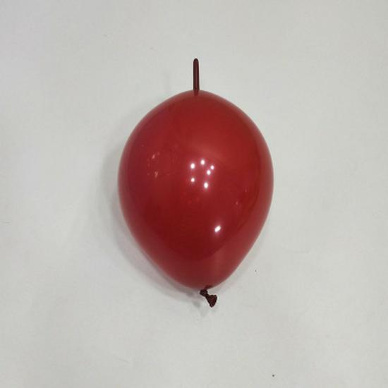 6-inch & 10-inch Pomegranate Red Tail Balloons for Wedding Celebrations