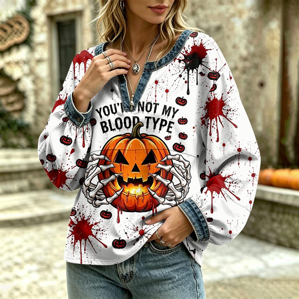 Women's Casual Long Sleeve Top for Everyday Fashion