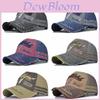 Unisex Retro Baseball Cap Washed Denim Cap Adjustable Casual Embroidered Letter Hat