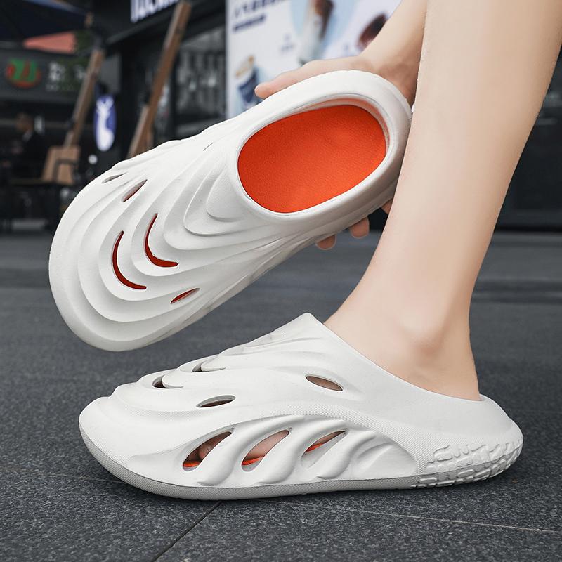 Pánské pantofle Sandály Boty pro muže Plážové Měkké a pohodlné Protiskluzové Vnitřní a venkovní Odolné proti opotřebení Větrací Unisex nové