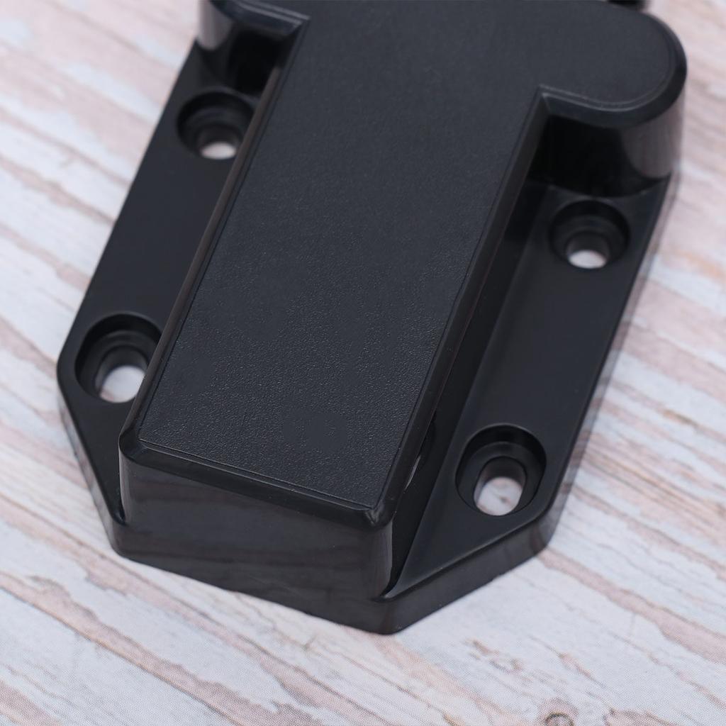 2Pcs Self-Locking Door Catch Push to Open Cabinet Drawer Cupboard Wardrobe Stopper Door Closer Press Latch Self Locking Lock