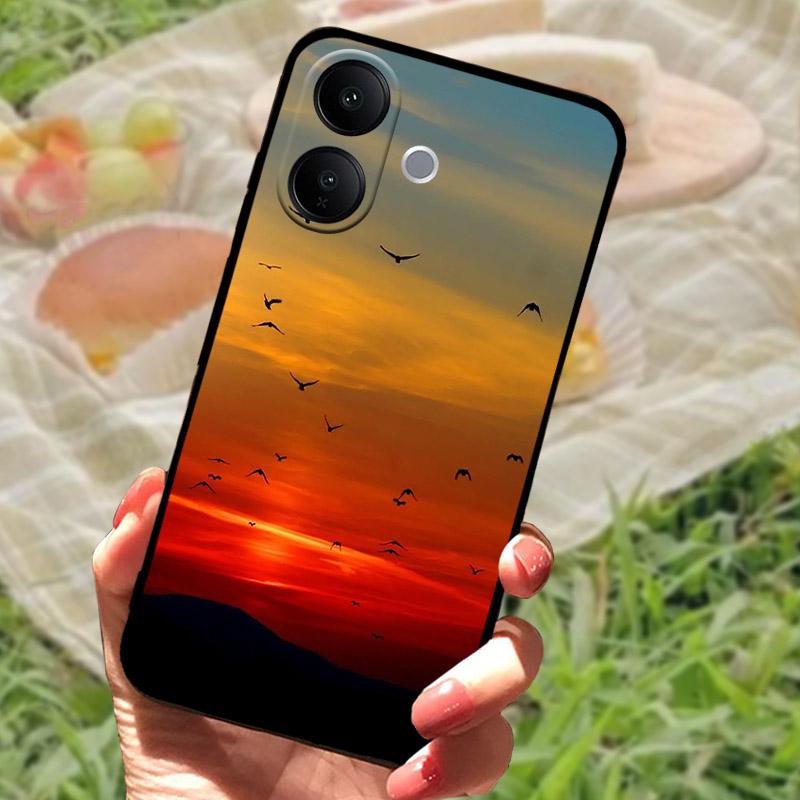 For Vivo V60 Lite 4G 5G 2025 Phone Case Fashion Painting Silicone Soft TPU Casing For VIVO V60Lite Shockproof Back Cover 6.77"