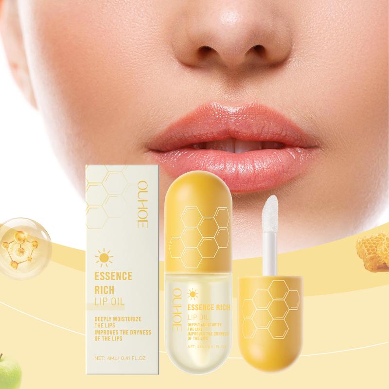 Lip Balm Serum Nourishing Lasting Moisturizing Repair Prevent Cracking Improve Dullness Reduce Line Plumper Oil Daily Lip Care