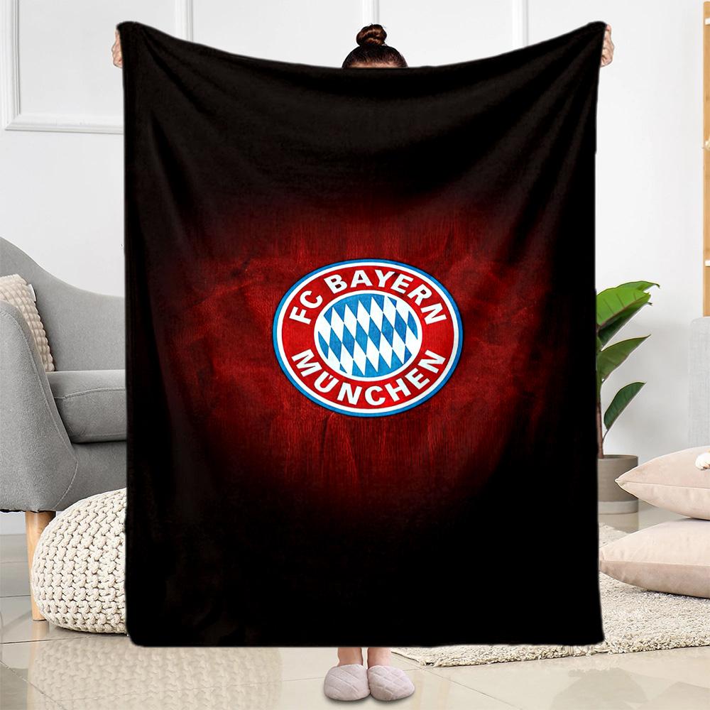 Bayern Munich Blanket Durable Comfort Perfect for Bed Sofa Office for All Seasons Warmthful Decor Perfect Gift for Relatives and Friends