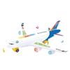 Sound and Light Electronic Aeroplane Toy Automatic Rotation LED Airbus Toys  Children's Toys