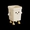 Cartoon Creative Open-Top Waste Bin with Pressure Ring