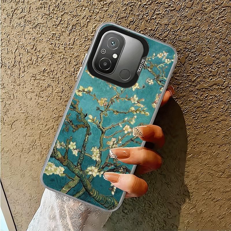 Van Gogh Oil Painting Aesthetics Shockproof Phone Case for Xiaomi Poco X7 X6 X5 X3 Pro F7 Ultra M8 Redmi 15C 15 14C 13C 12C 10C